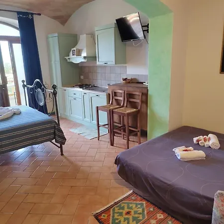 別荘 Le Stanze Della Terrazza Sul Borgo カステル・デル・ピアーノ