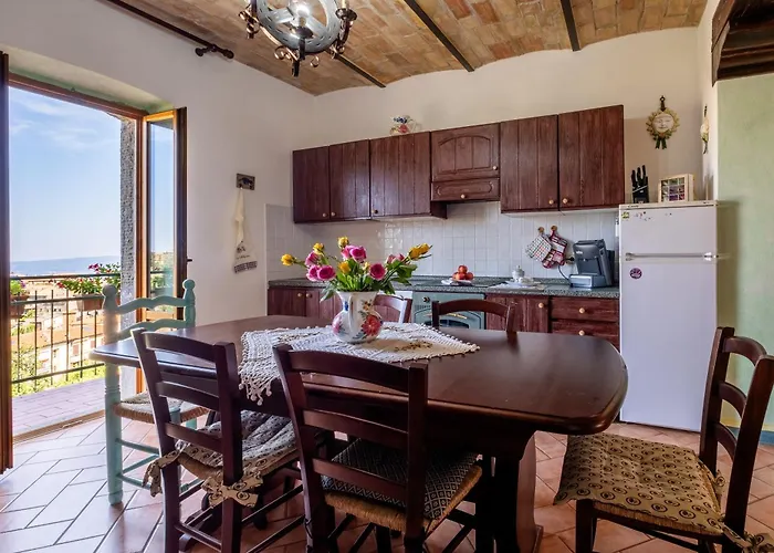 Le Stanze Della Terrazza Sul Borgo Vakantiehuis Castel del Piano (Tuscany)