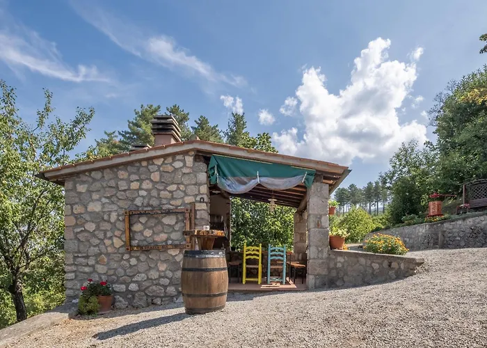 Vakantiehuis Le Stanze Della Terrazza Sul Borgo Castel del Piano (Tuscany)